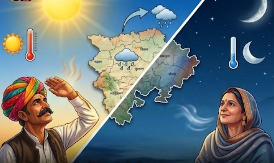 बारिश थमते ही बदला मौसम का मिजाज, दिन में चिलचिलाती धूप से आमजन बेहाल